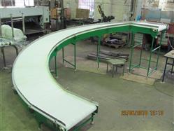 Модульный подъемный конвейер с поворотом на 180°