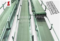 Пластинчатые конвейеры с шириной 304,8 мм