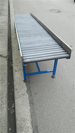 Рольганг неприводной наклонный