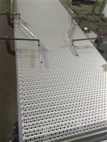 Конвейер с модульной лентой и неприводной рольганг