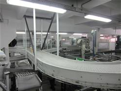 Конвейерная система для перемещения макаронных изделий