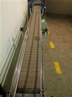 Пластинчатый конвейер с шириной цепи 152,4 мм