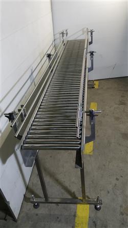 Ленточный конвейер и неприводной рольганг