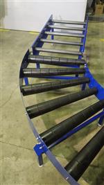 Рольганги неприводные, прямые и поворотные для ящиков