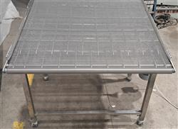 Конвейер сетчатый, стационарный