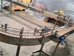 Конвейер пластинчатый (система из двух конвейеров в кольце)