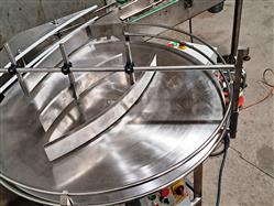 Поворотный накопительный стол